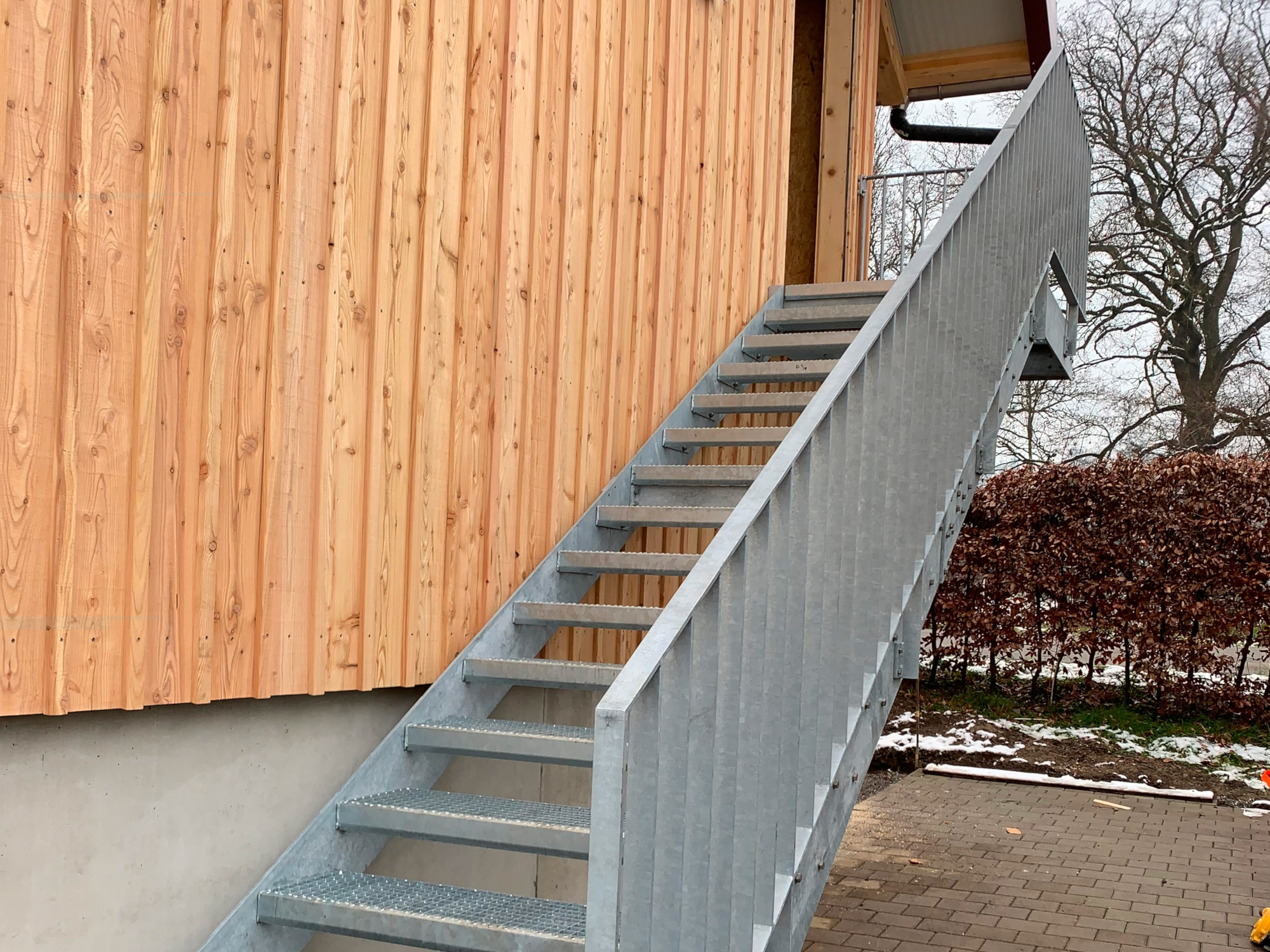 Metaltreppe